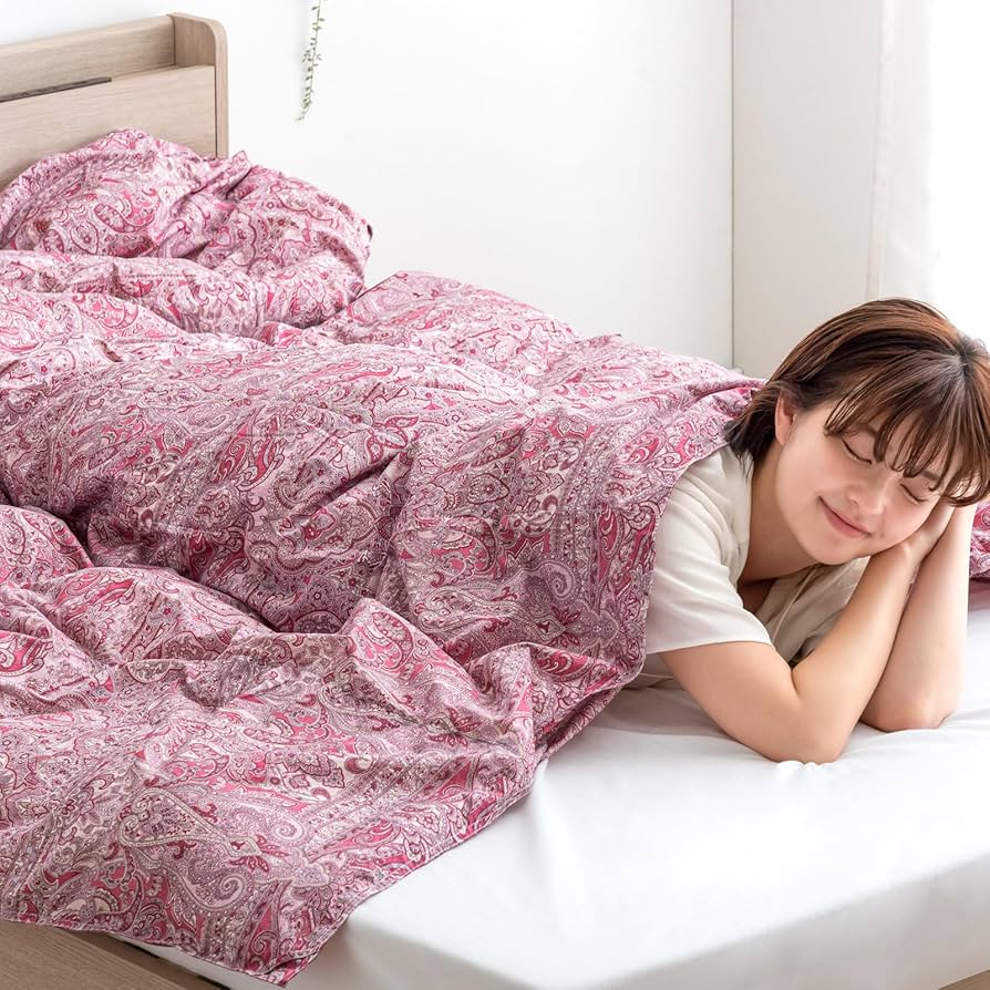 Amazon｜タンスのゲン 掛け布団 シングルロング 日本製 洗える 羽毛 肌