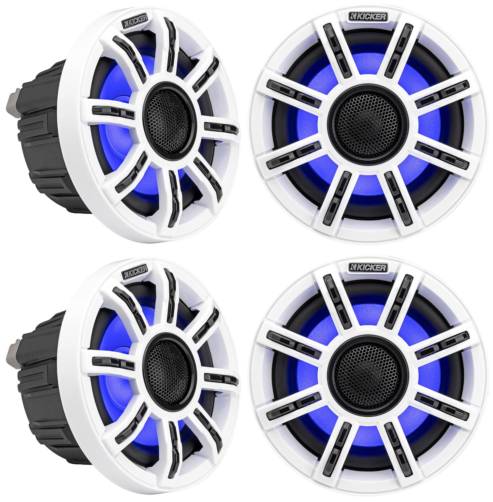 KICKER Bundle: (2) Pair 51MSC65 MSC65 6.5