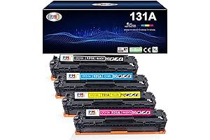 4-Pack HP 131A/HP 131X Toner Cartridges