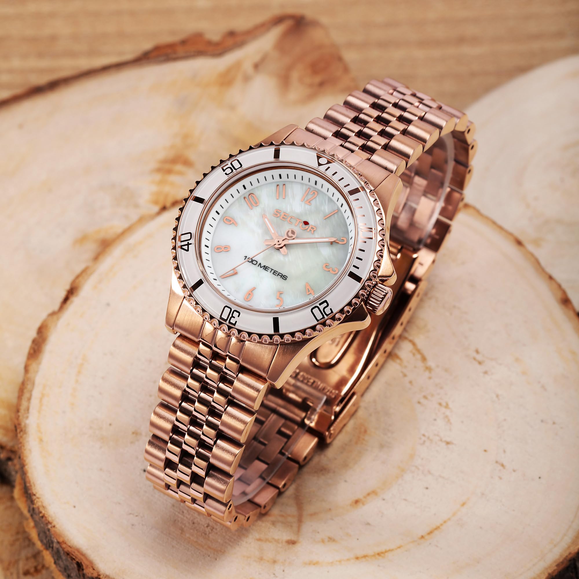 Sector No Limits Orologio Donna, Solo tempo, Analogico, Cassa 35 mm, Limited Edition Collezione 230, Regalo Donna