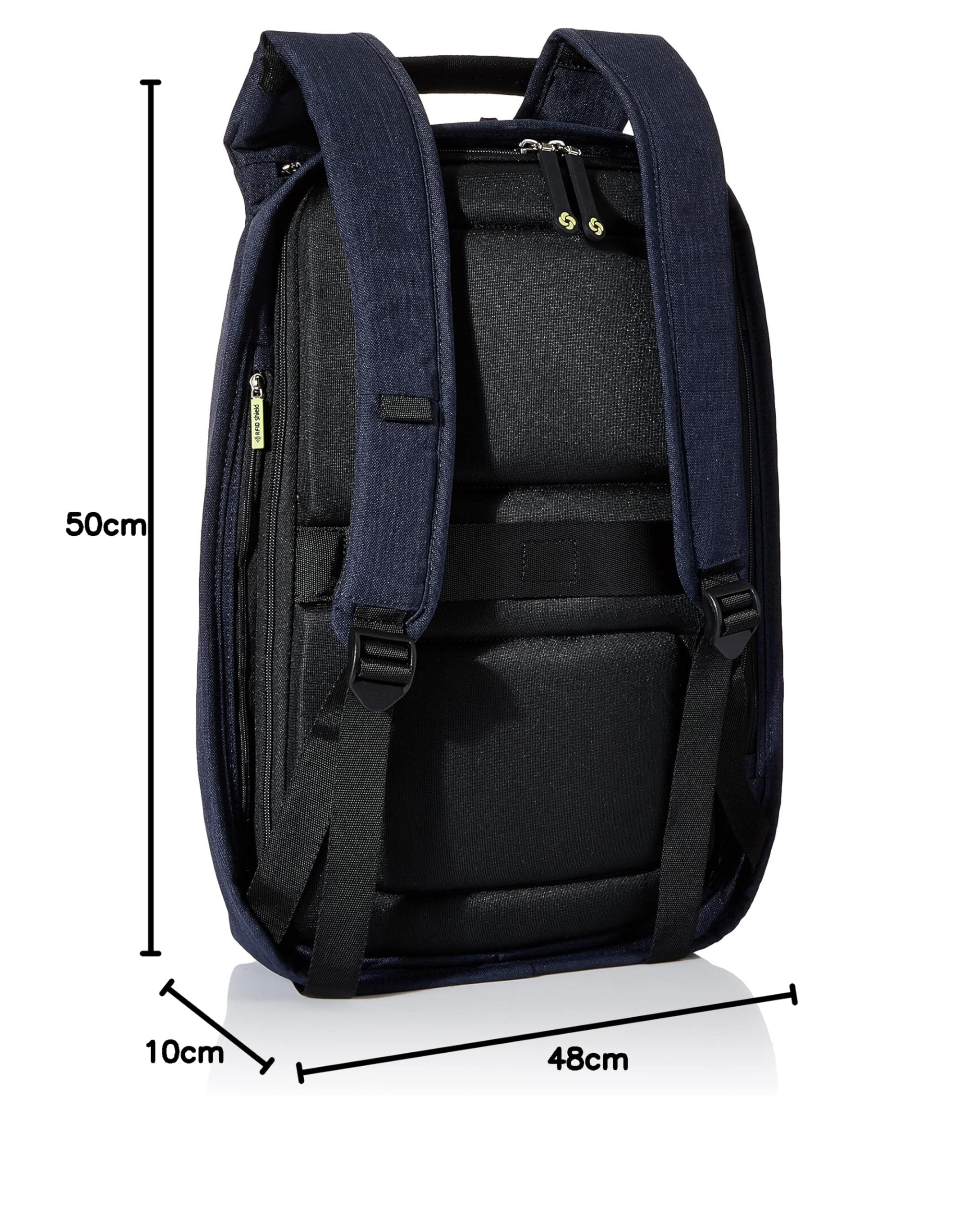 Samsonite Securipak - Zaino Porta PC da 15.6 Pollici, 44 cm, 17 L, Blu (Eclipse Blue)