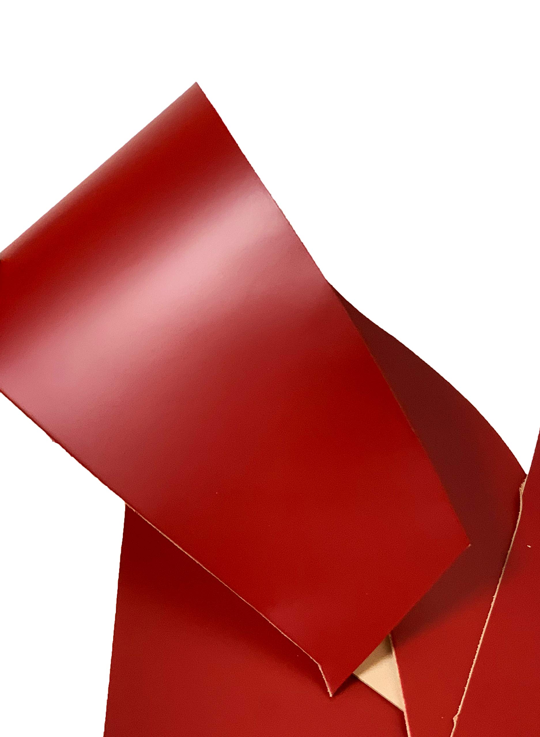 Amazon.co.jp: 国産コードバン ルージュ/赤 中サイズハギレ/馬革