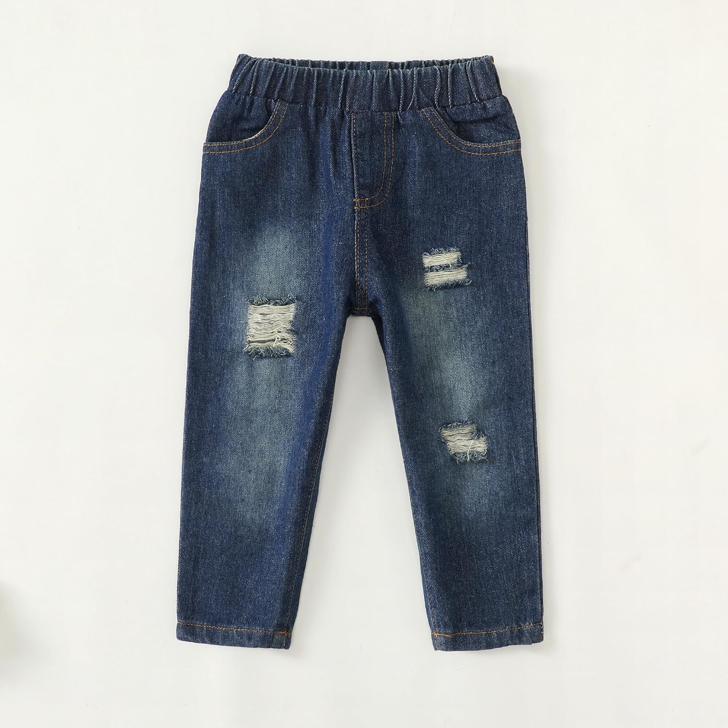 Toddler Boy Clothes Baby Boy Outfit Letter Prints Hoodies Top Ripped Jeans Cute Boys Clothing Set Fall Winter
