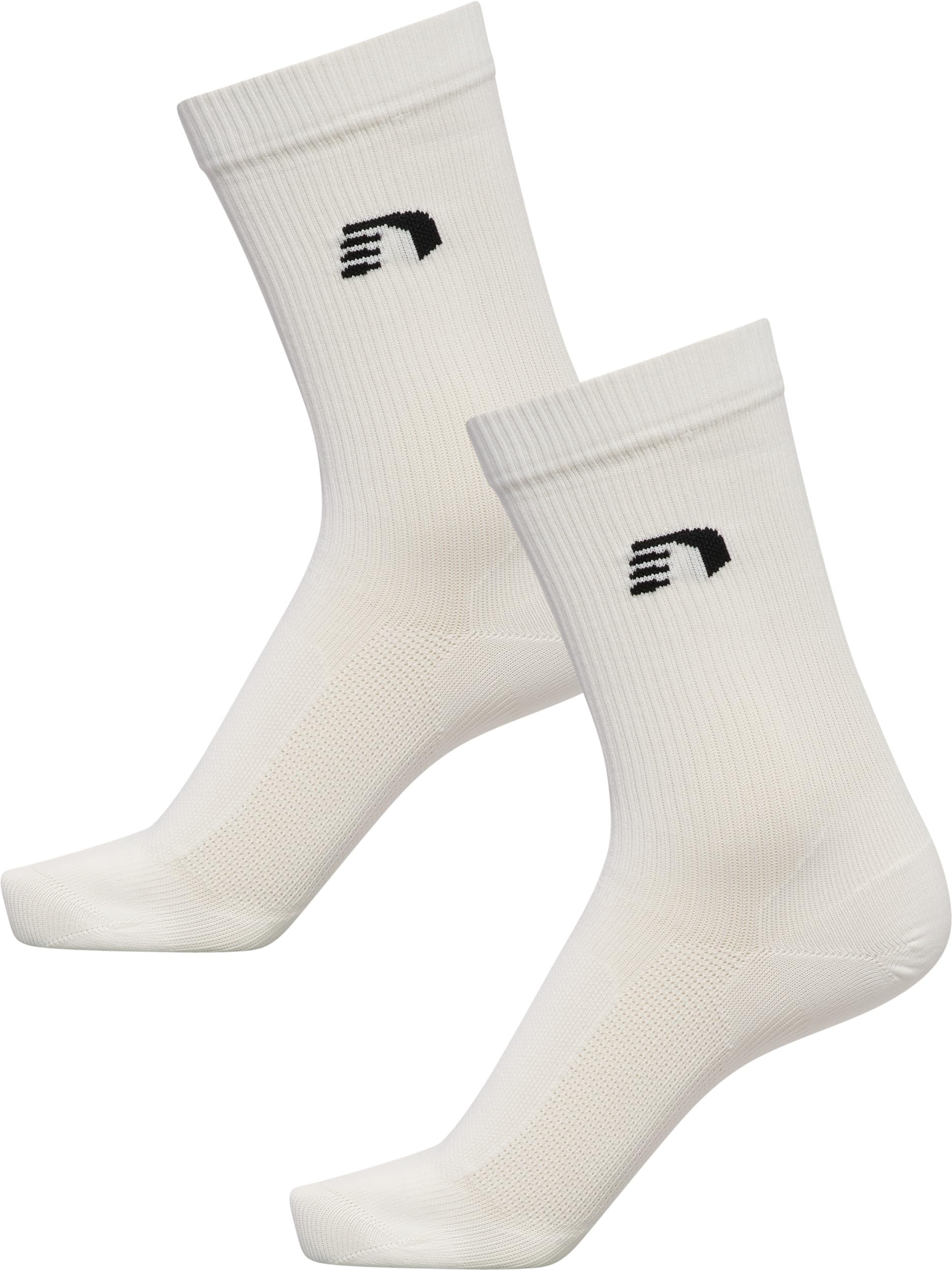 Newline, nwlLOGO Functional Socks Pack of 2, White, 46/48