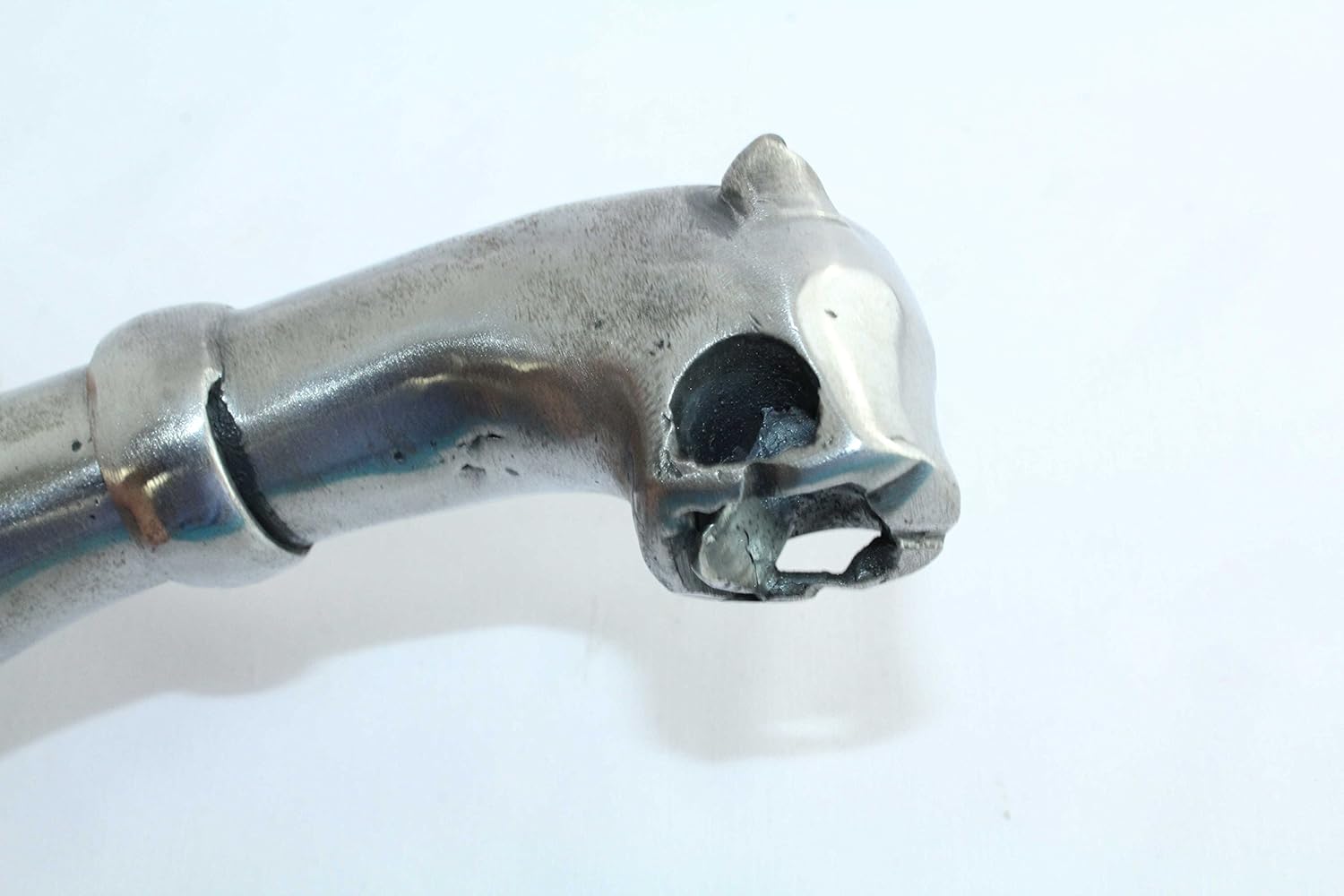 Steel Gun Powder Bottle Tiger face Cap Home Decorative