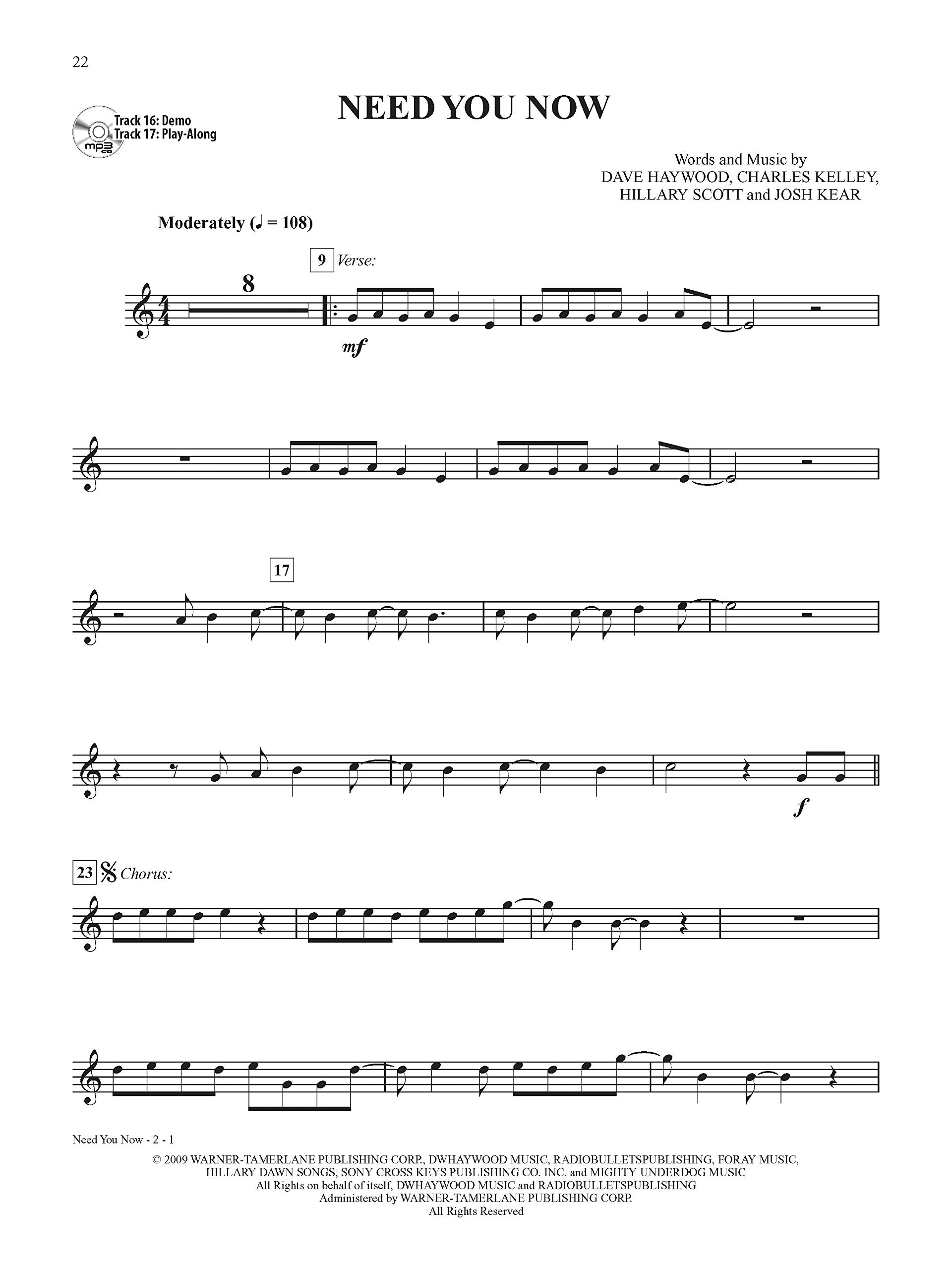 Billboard Top Tracks Instrumental Solos: Trumpet, Book & CD