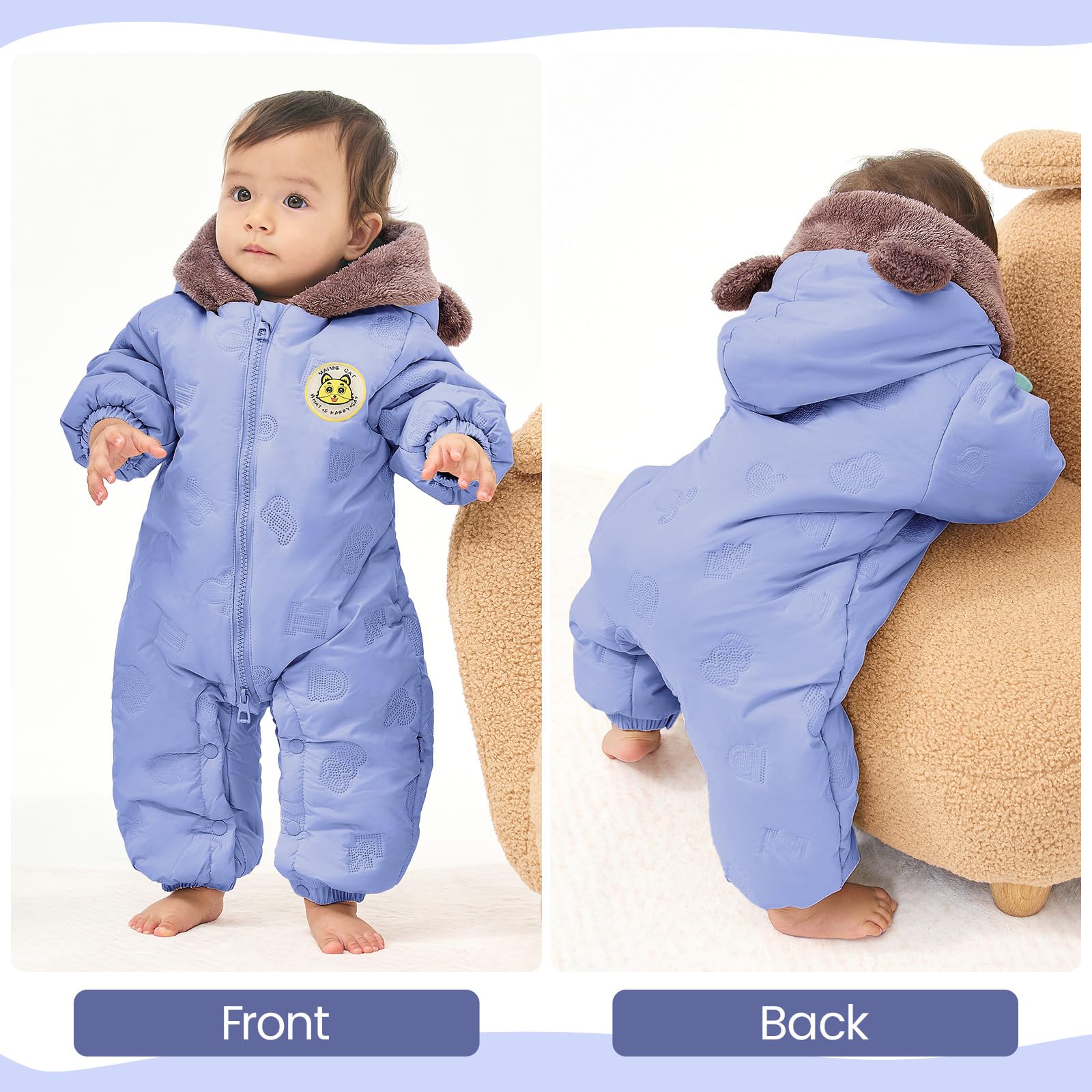 JiAmy C2-tz-pf08904 Abiti da neve per bambini Unisex - Bimbi 0-24