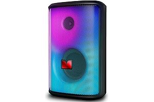 Monster Portable Bluetooth Speaker: 80W, Full-Spectrum Lights, 24H Playtime