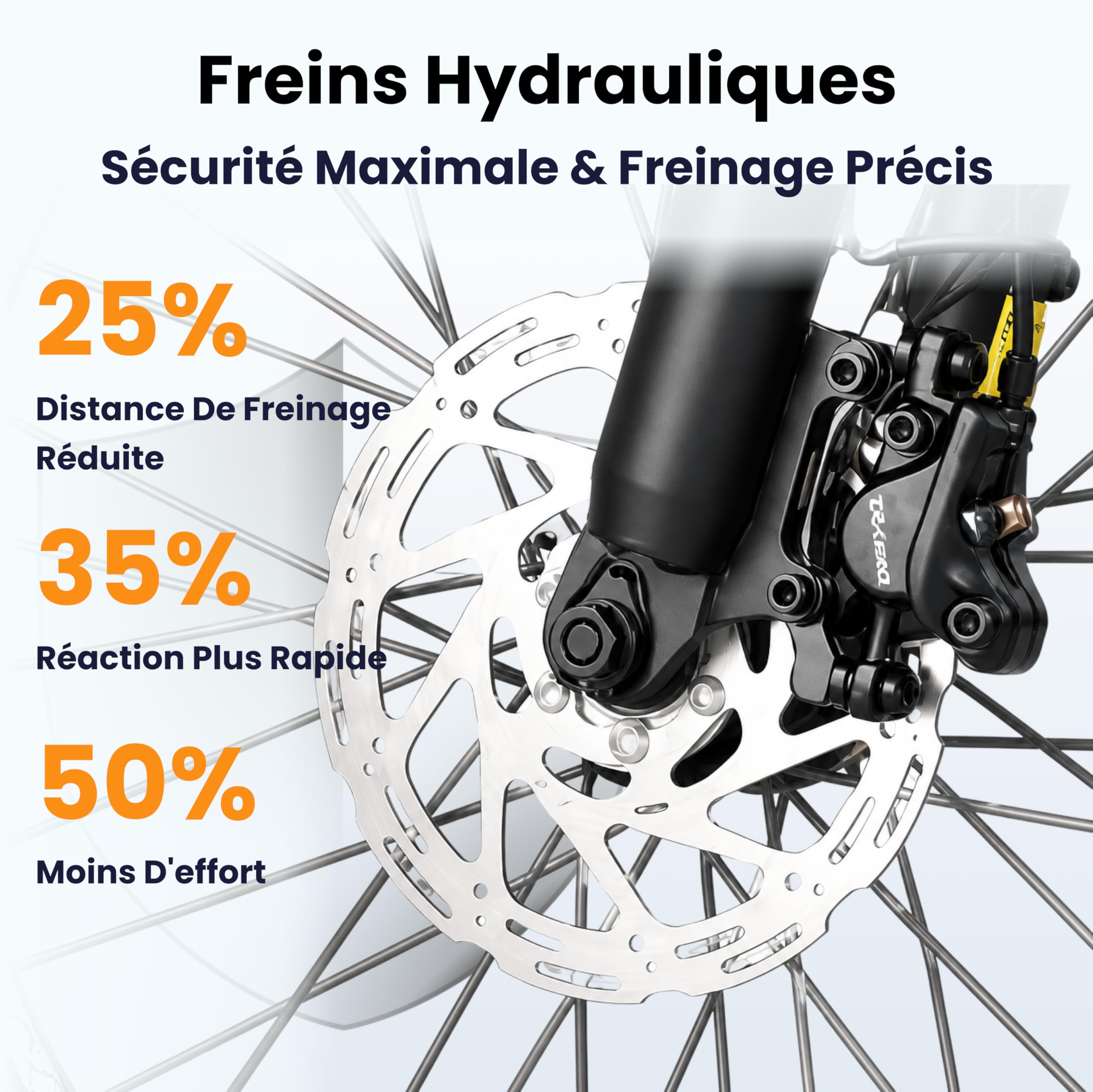 C20 E Bike Vélo pliant 20 x 3,0 avec freins hydrauliques, batterie 48 V 15,6 Ah jusqu'à 120 km, moteur 250 W 25 km/h, écran couleur LCD Shimano 7 vitesses Vélo électrique pour homme et femme