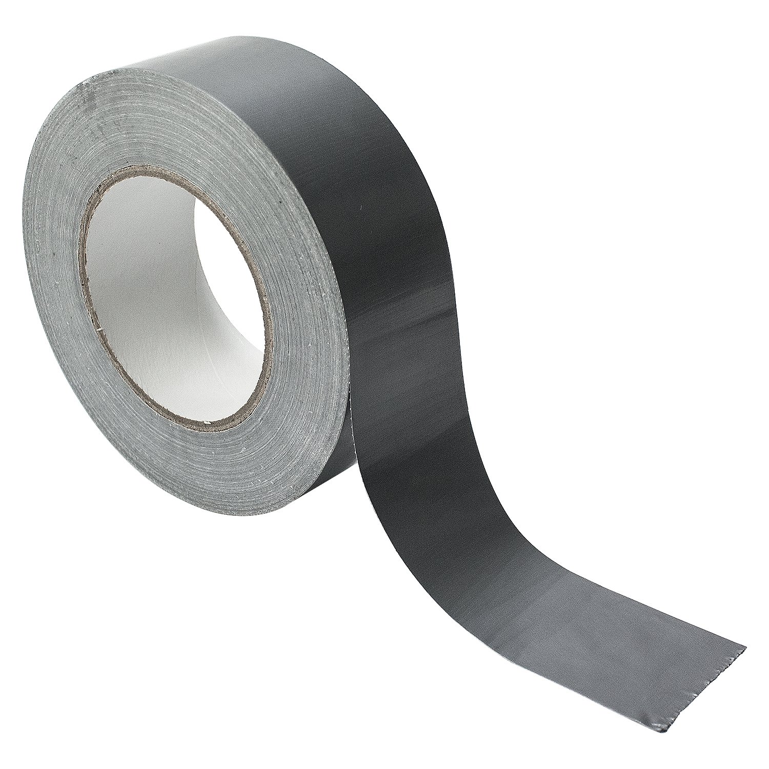 Cinta de tela de 50 m x 48 mm, color gris y plateado, profesional, súper resistente.