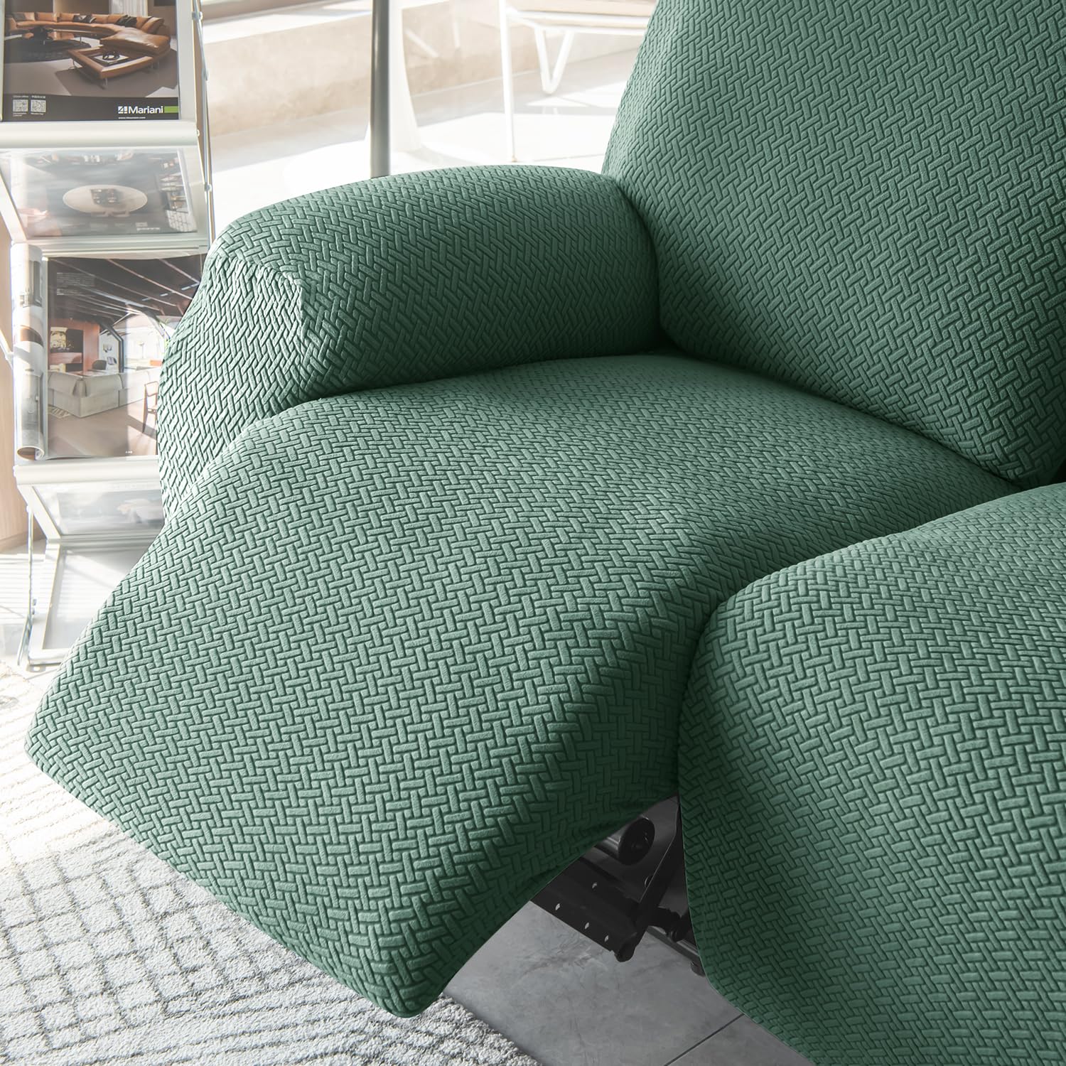 HOKIPO Recliner Cover - Continental Green -7