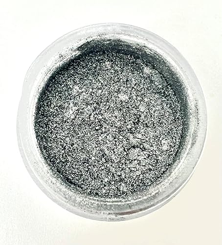 Resaltador de plata de 24 quilates polvo de pastel de lujo 018oz fabricado en Estados Unidos
