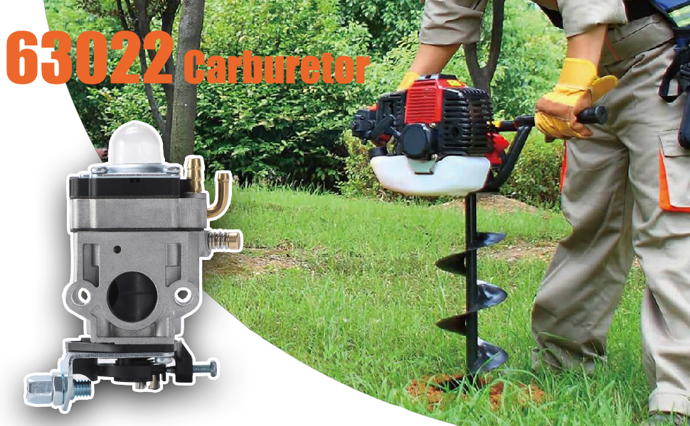 Amazon.com : 56257 57341 63022 Carburetor for Harbor Freight 52cc