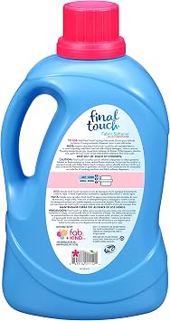 Spring Fresh Liquid Fabric Softener with WeaveShield Fabric Care Technology by Final Touch | Softens & Freshens Laundry | Works in All Standard & HE Washing Machines | 134 oz