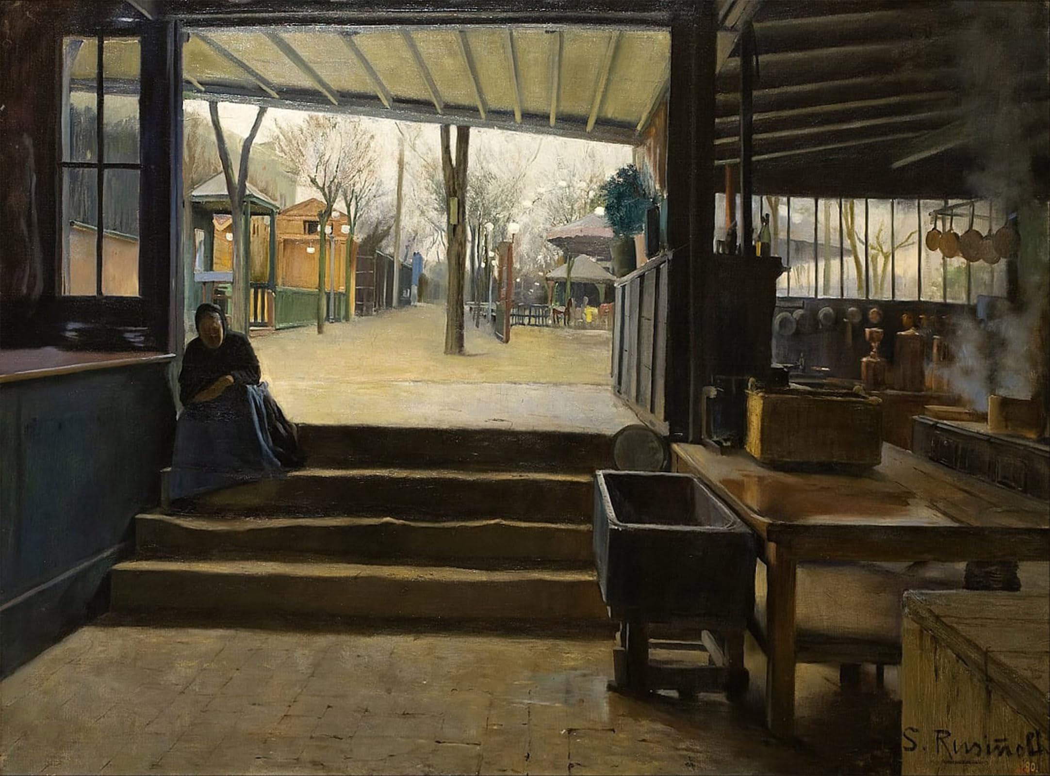 Impression d'art art tableau Laboratoire de La Galette 60x90 - 5