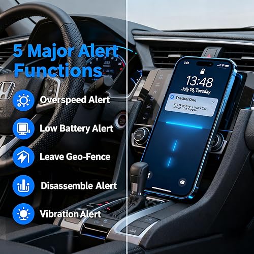 Miniatura 3 de GPS Tracker for Vehicles Cars Long Battery Life to 90 Days, Strong Magnet, Unlimited Range, Geo-Fence, 4G Real Time Car Tracker Device Hidden