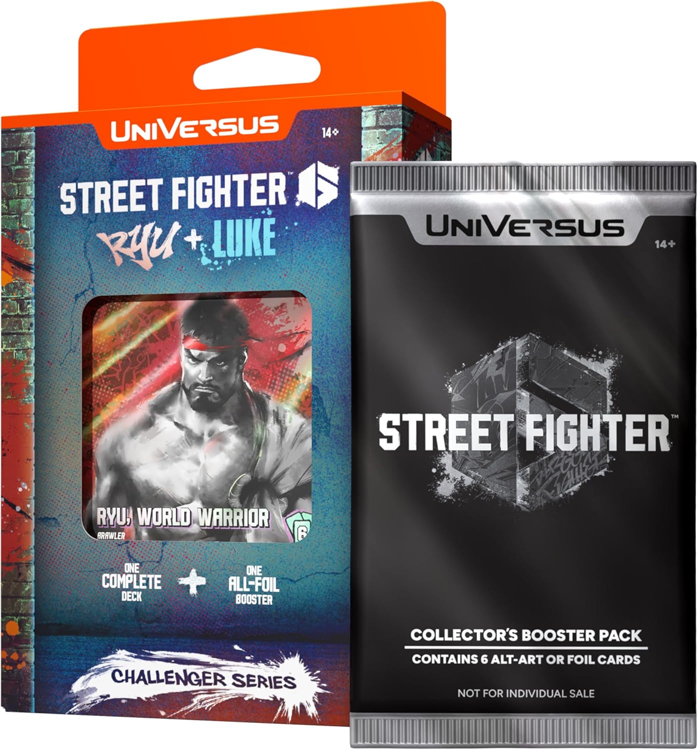UniVersus: Street Fighter 6 Challenger Series Display - Ryu & Luke