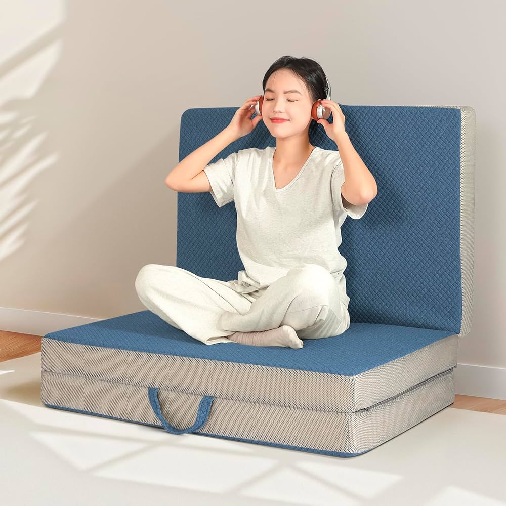 高反発 硬め190N 密度36D 折りたたみマットレス セミダブル 厚さ10cm 高反発 硬め190N 密度36D 折りたたみマットレス セミダブル 厚さ10cm