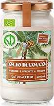 NaturaleBio Organic Virgin Coconut Oil 1000 ml Raw and Cold Pressed. Organic and Natural. Bio Native and Unrefined. Origin Sri Lanka.
