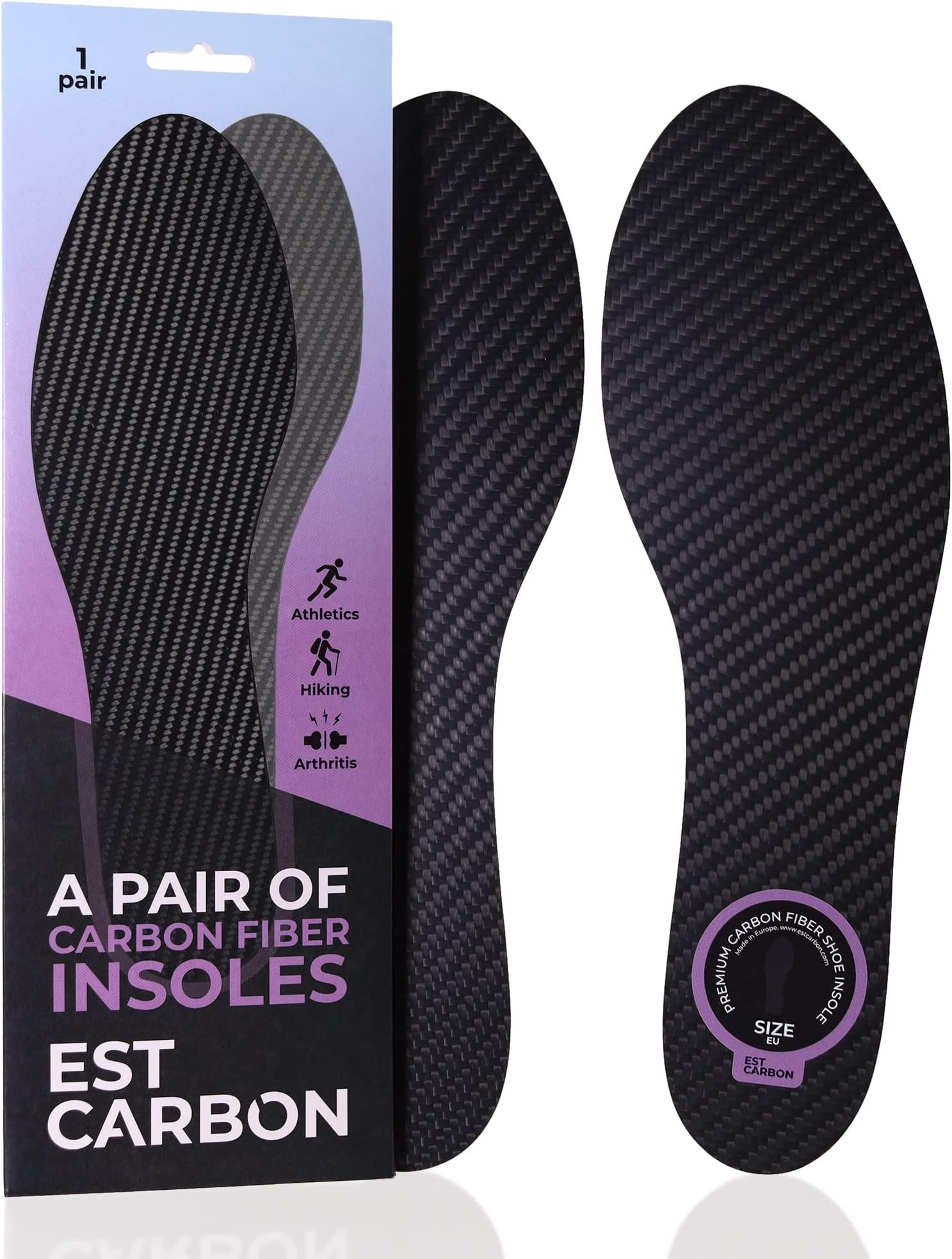 Mortons Extension Carbon Fiber Insole 1pc Rigid Mortons