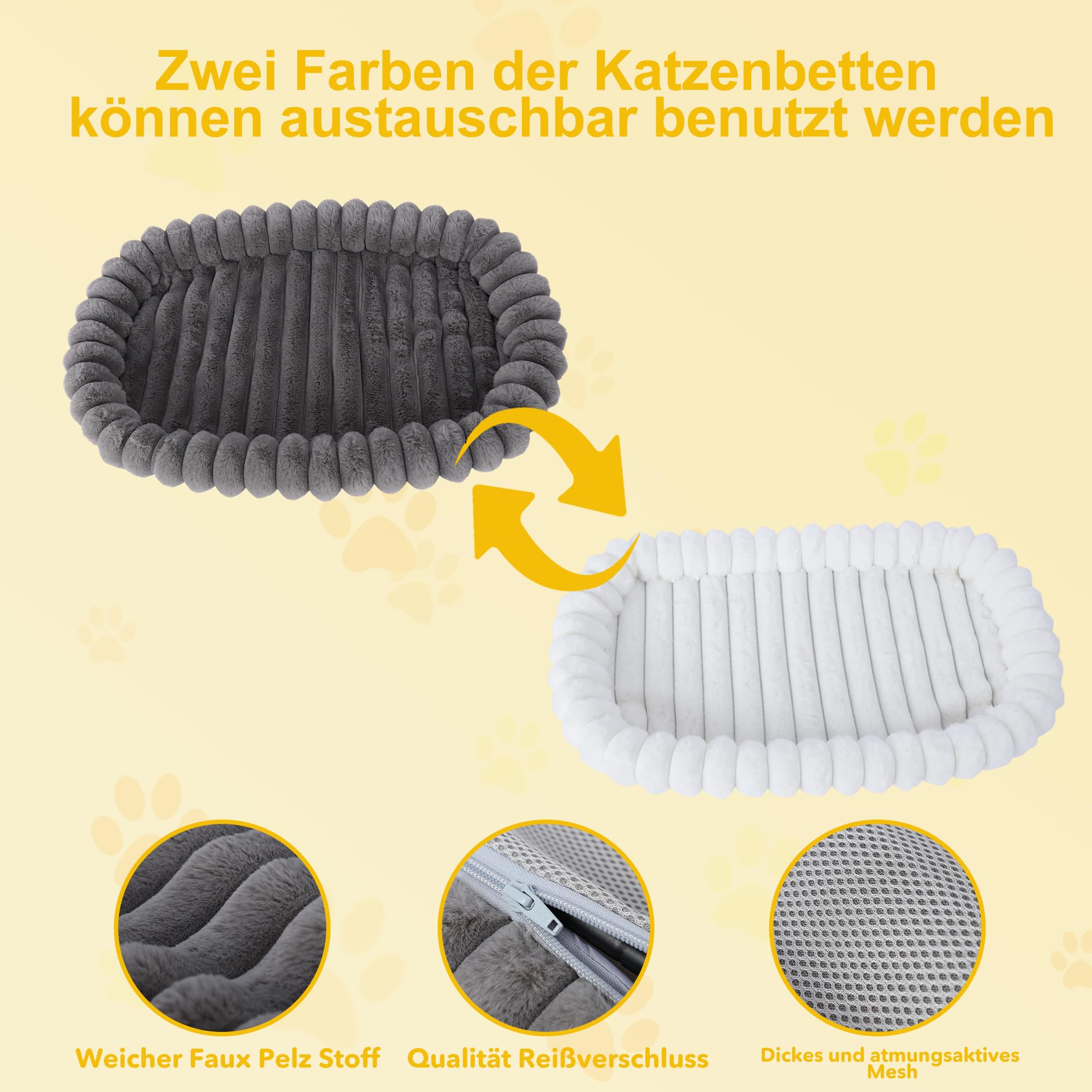 Wiszące legowisko dla kota, składane pod kątem 90°, hamak dla kota, łóżko do spania, łóżko dla kota