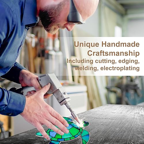 Miniatura 6 de Atrapasoles para colgar ventanas de vidrieras, hecho a mano, atrapasoles para colgar ventanas, decoración de ventana costera, perfecto para regalo