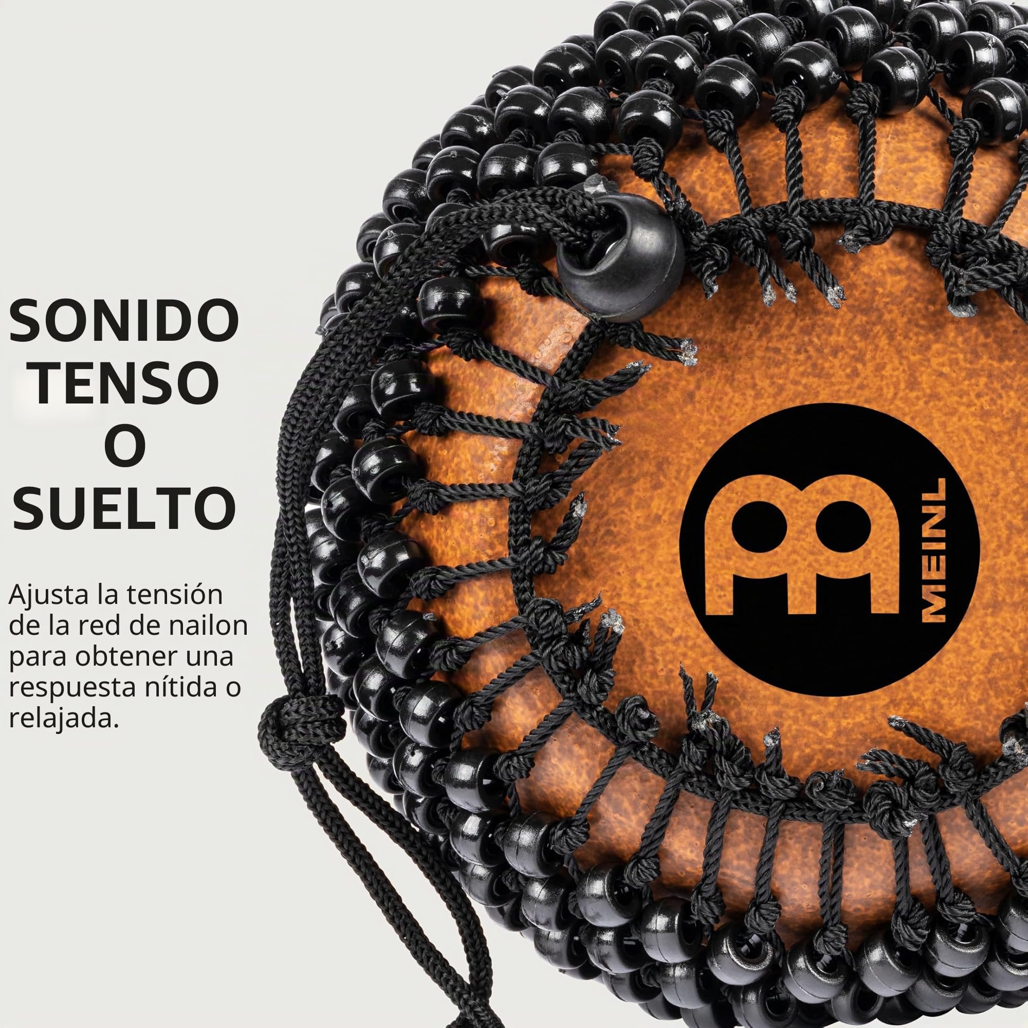 MEINL Percussion Cabasa - Cabasa de fibra de vidrio, color marrón