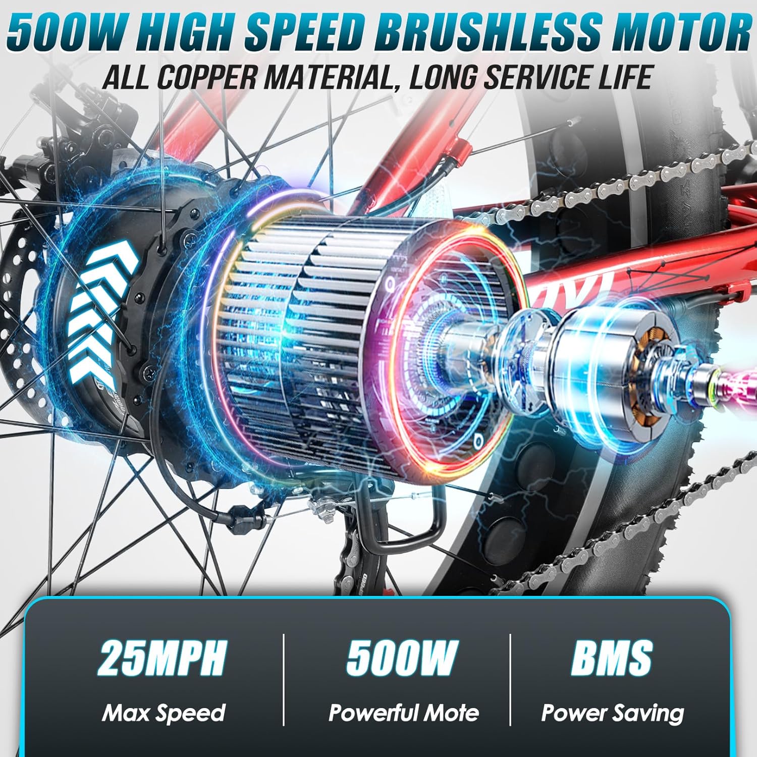 LCD Meter and 7-Speed Shifter