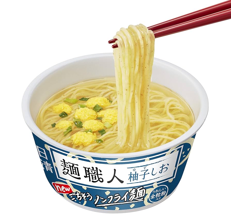 Amazon.co.jp: 日清 麺職人 柚子しお 76g ×12個 : 食品・飲料・お酒