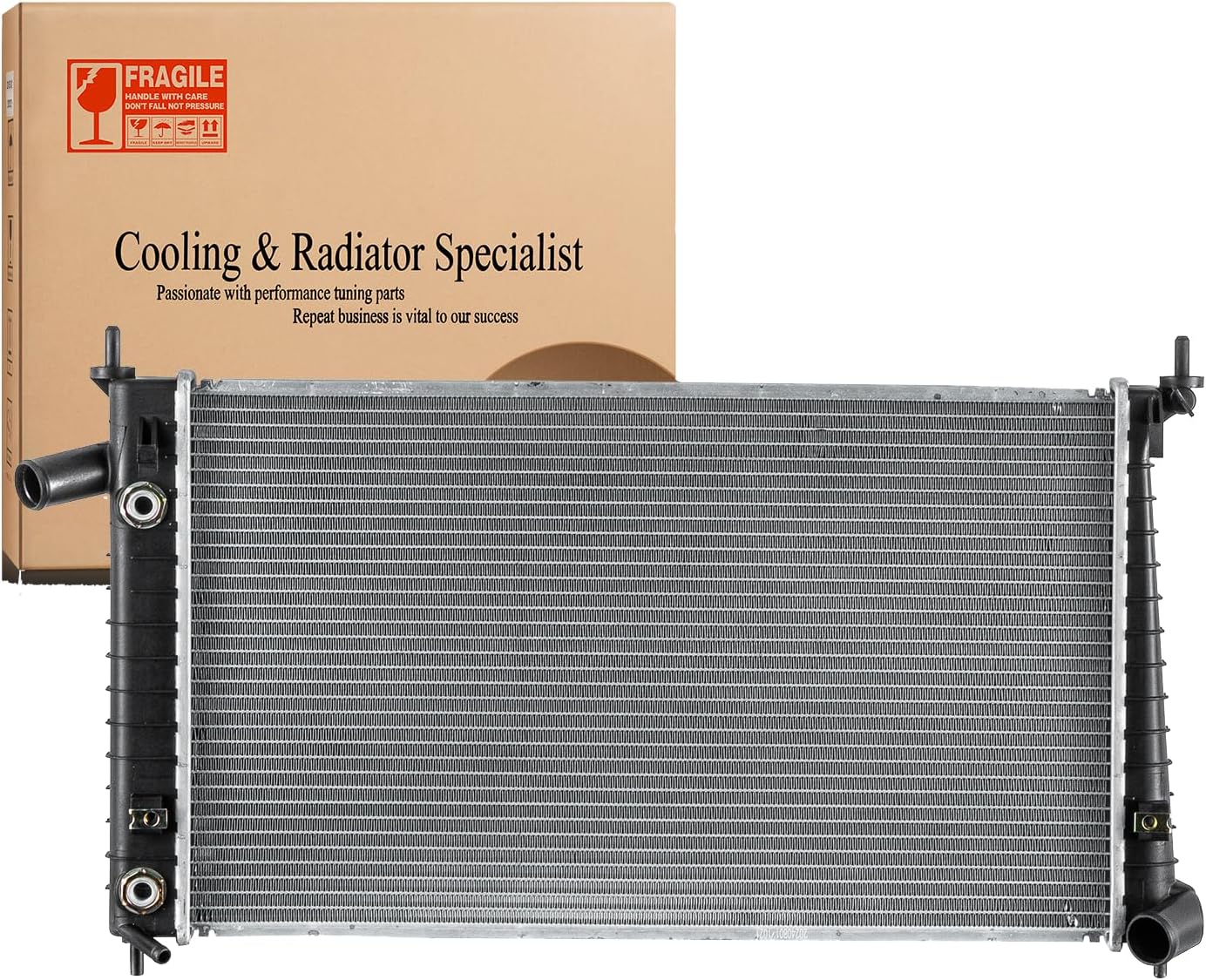 Aluminum Core Radiator Compatible with 2002-2009 Saab 9-5 L4 2.3L CC2836 2006 US