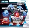 Robo Kombat Tornado 2 ’ Pack with Silverlit Voice and Light Remote Control - Black and Gray Robot