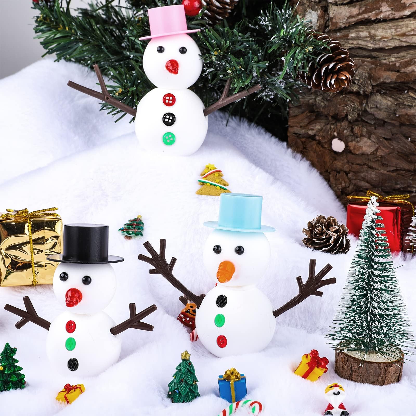 Amazon.co.jp: Aneco クリスマスクラフトキット 雪だるま DIYクラフト