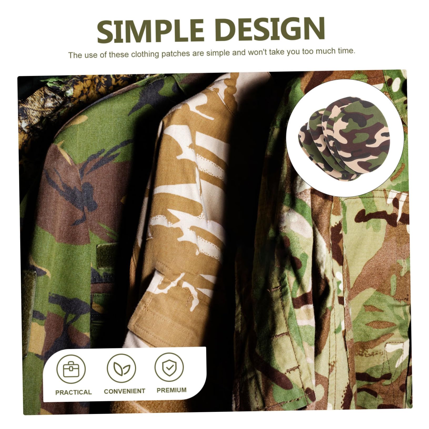 Gadpiparty 5 Sätze Bügelflicken Für Kleidung Camouflage Muster Reparierende Patches Für Jeans Shirts Und Taschen Vielseitige Patches Zum Aufbügeln Oder Aufnähen Diy Bedarf 10 Stück * 5