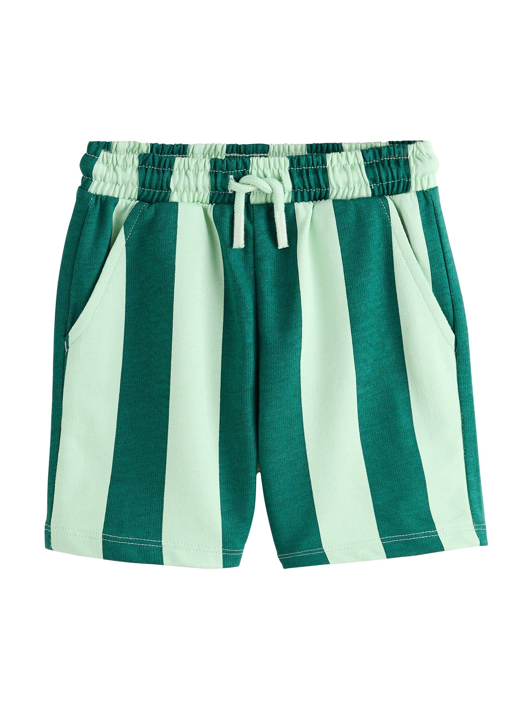 NEXT Ragazzo Confezione da 5 Shorts in Jersey | Bambino, Standard, Mid Rise, Drawstring, 100% cotone