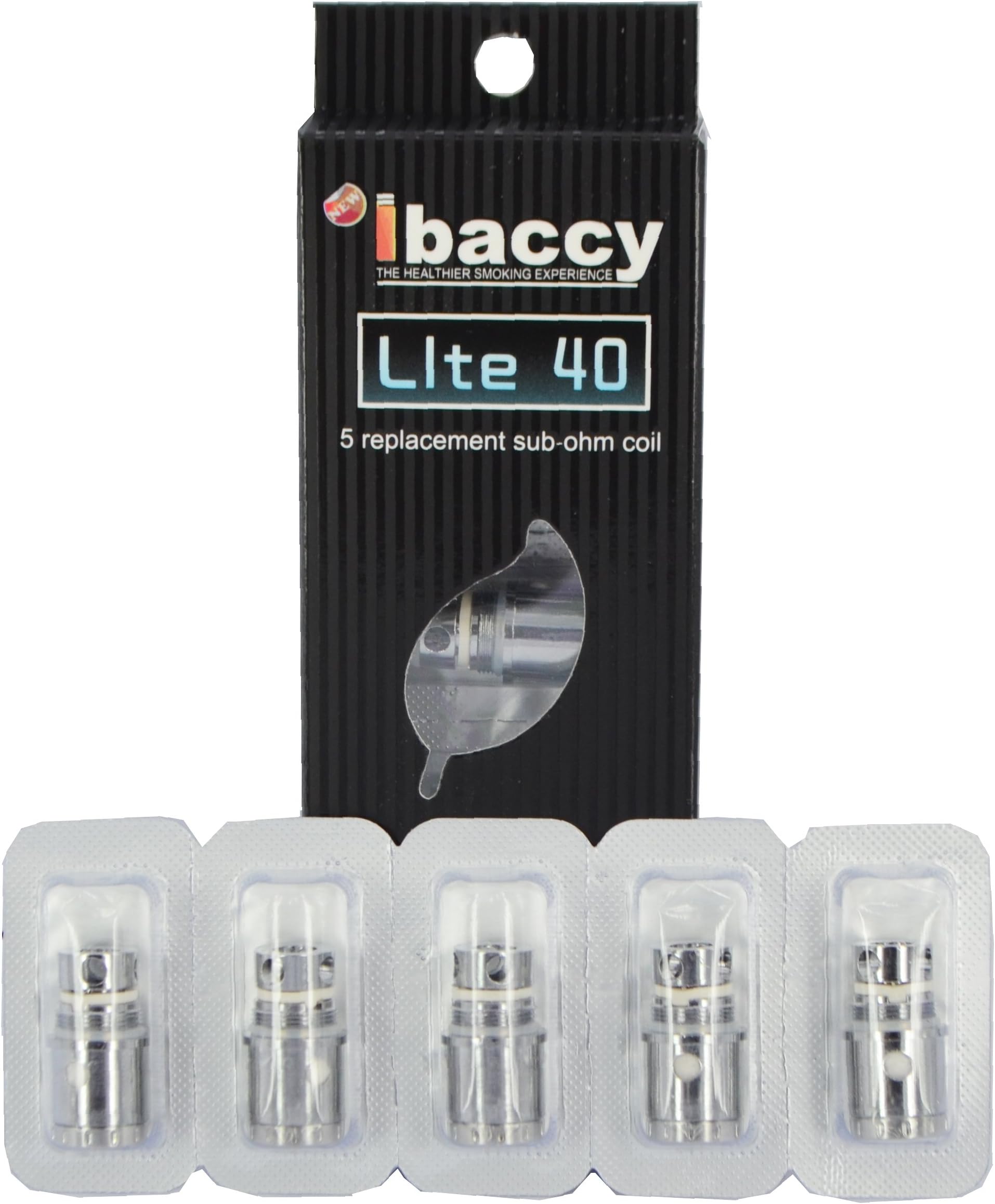 5 x iBaccy Lite 40 Mini Starter Kit 40W 2200mah Coils