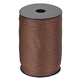 MECCANIXITY 5/32 Inch Polypropylene Rope Braided Ropes, 328ft Camping Rope Hollow Utility Cord for...