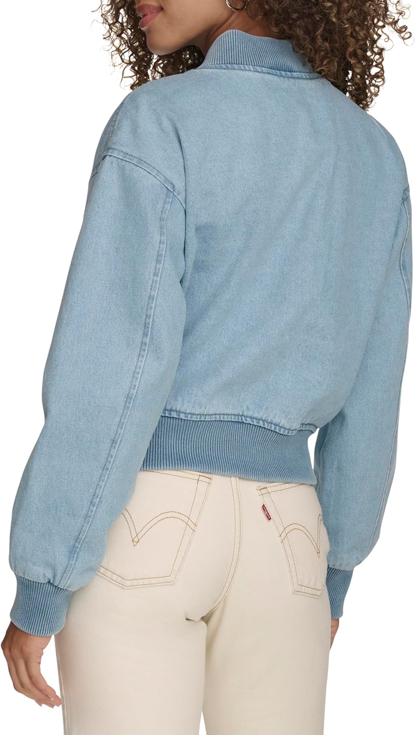 Levi's womens Varsity Bomber Jacket - Image 3