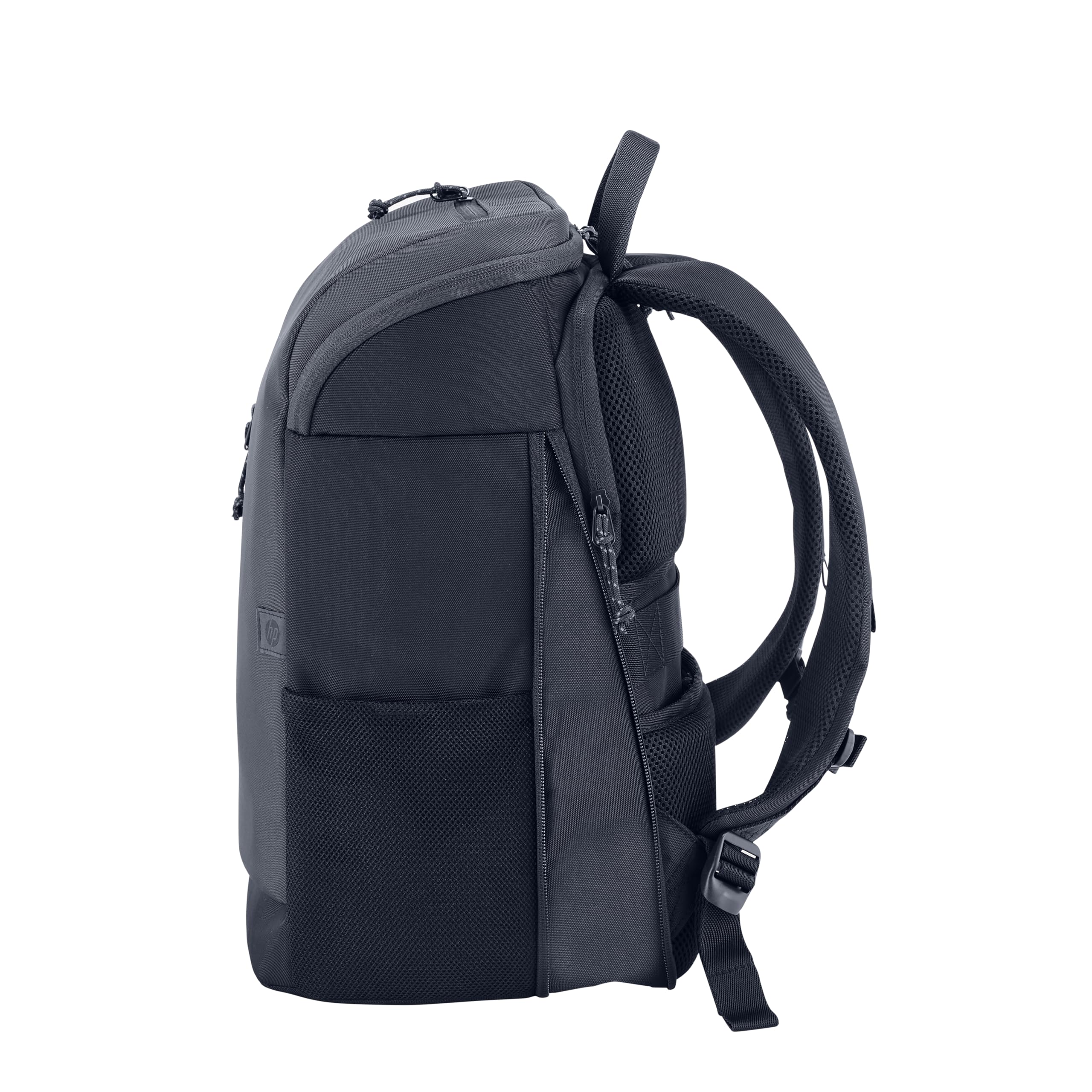 HP Travel - Mochila para Portátiles de hasta 15,6", Resistente al Agua, Unisex, Cremalleras con Bloqueo, Material Reflectante, Compartimento RFID