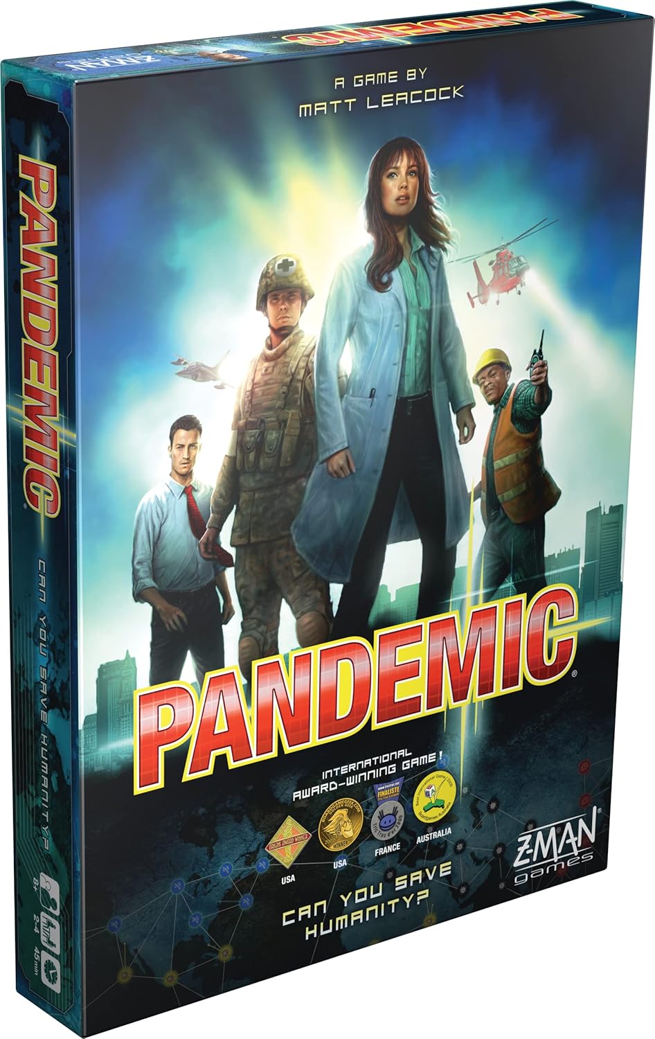 Pandemic Board Game (Base Game) - A Cooperative Battle to Save Humanity