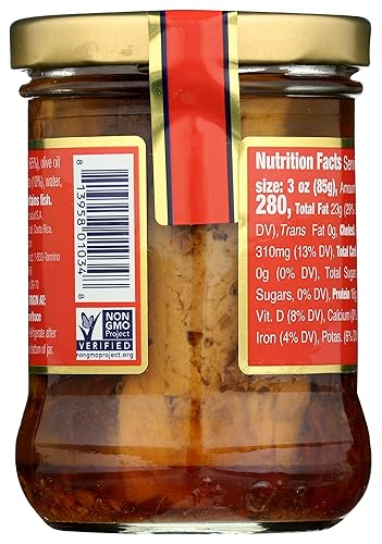 Miniatura 2 de Tonnino Filete de atún con tomates secados y albahaca en aceite de oliva 63 onzas