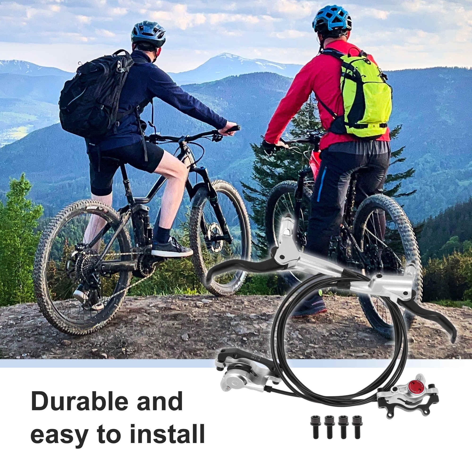1 Satz Fahrrad Bremszubehör, Bremsgriff, Bremshebel, Bremszug
