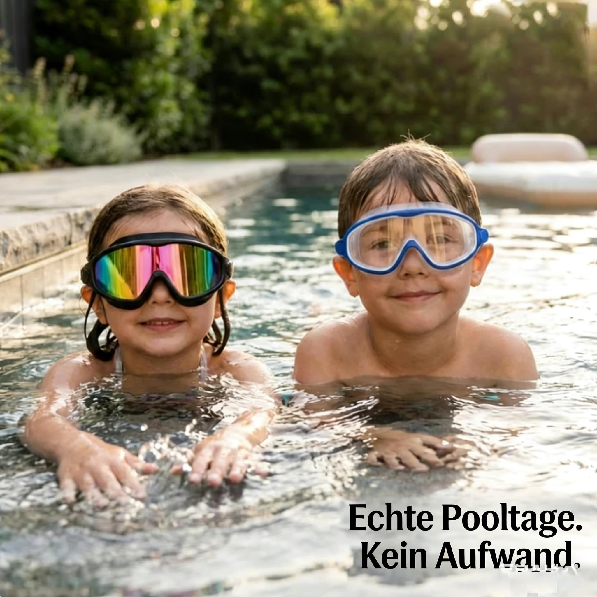 Blumi Baby Schwimmbrille UV - Schutz, Anti - Nebel, Kein Auslaufen Schwimmbrille für Kinder