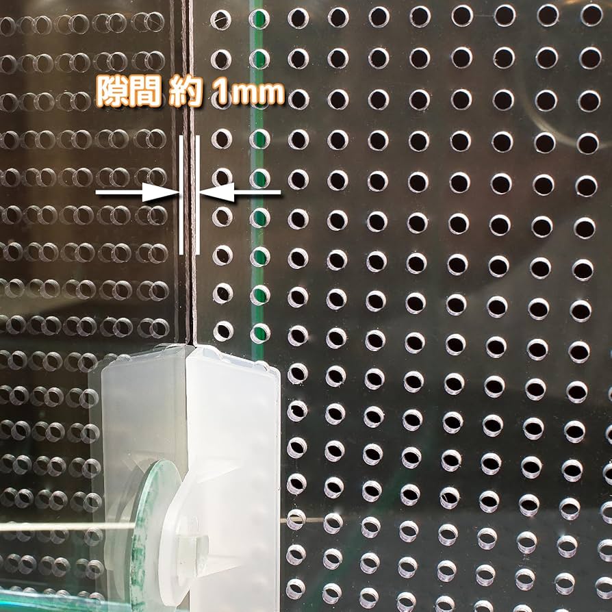 特注パンチフィルター　セパレーター　オールガラス水槽に　奥行き・高さ600用 特注パンチフィルター セパレーター オールガラス水槽に 奥行き