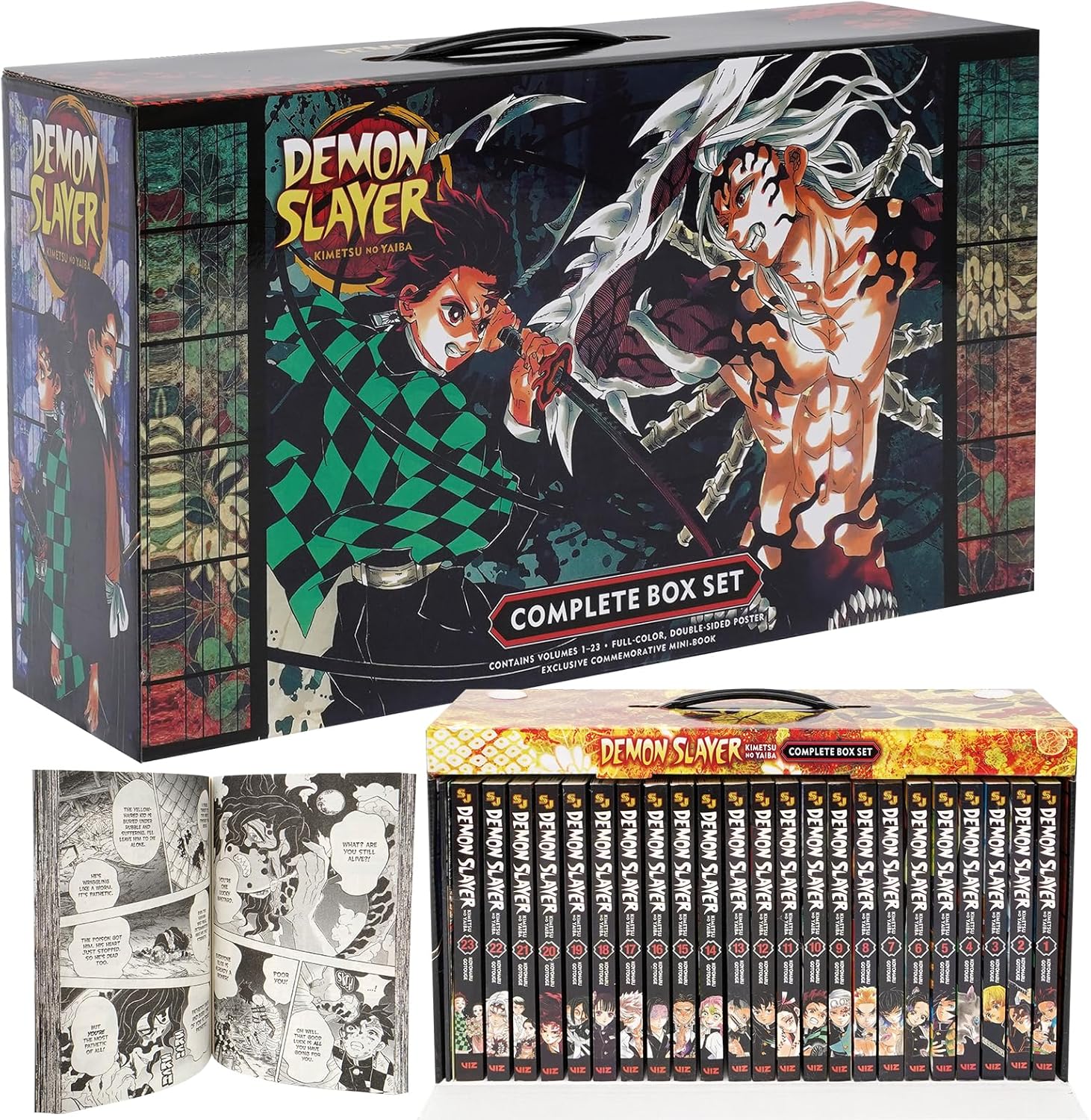 A Library of Demon Slay Manga Complete Box Set (Volumes 1-23)