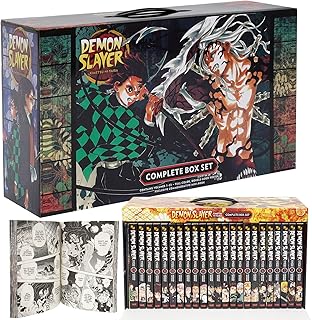 A Libray of Damon Slay Manga Toy Reading 1-23 Complete Box Set Volumes