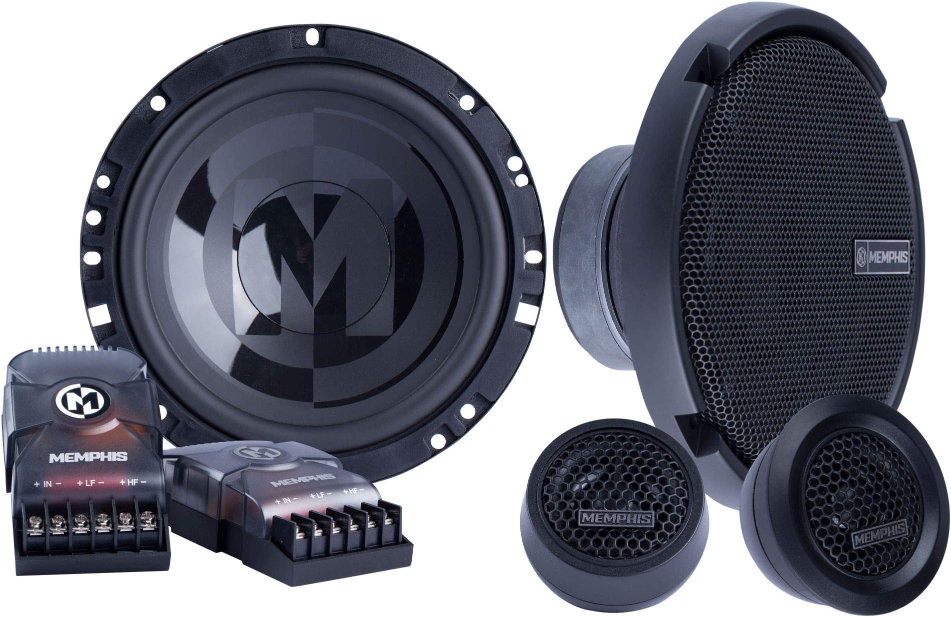 Audio PRX60C Power Reference Series 6.5" Oversize Component Speakers with 1" Tweeters - Pair