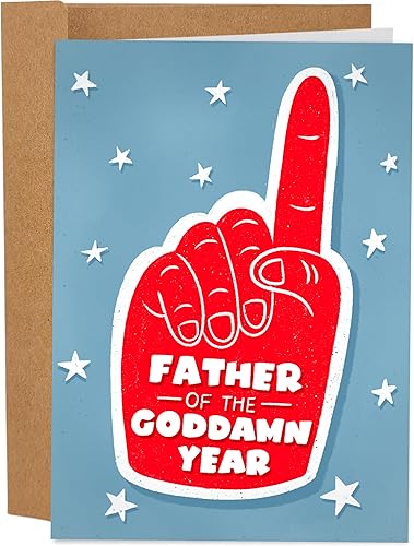 Sleazy Greetings Divertida tarjeta del día del padre Tarjeta de felicitación divertida del día del padre Tarjeta del día del padre Tarjeta de