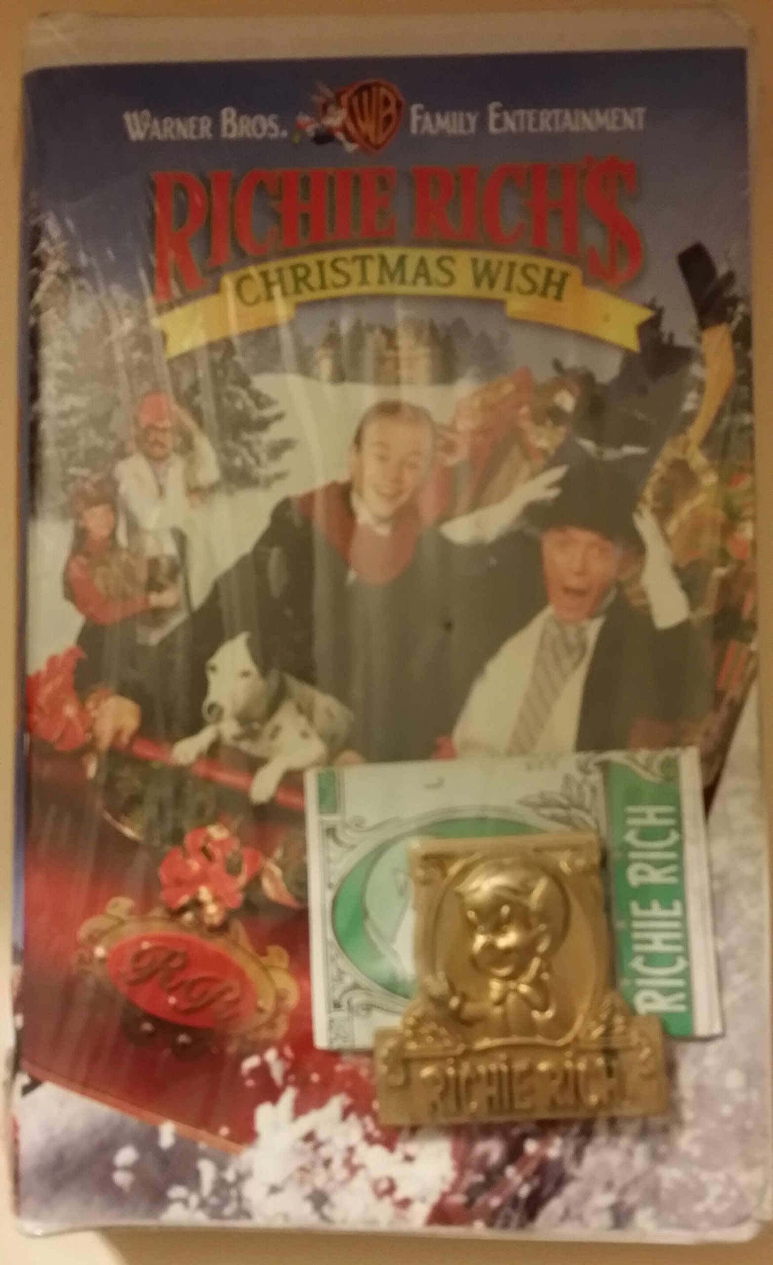 Richie Rich's Christmas Wish VHS