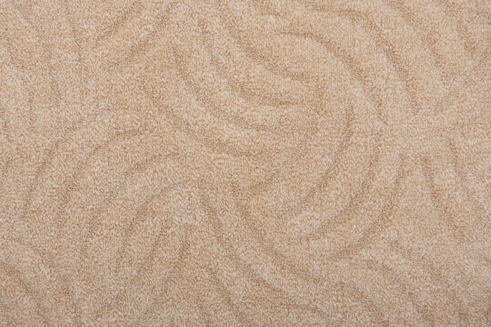 Teppichboden Meterware Auslegware Schlinge Hoch Tief, 2m und 3m (teilweise) 4m 5m breit, Variante: beige hell-braun, 550x400cm
