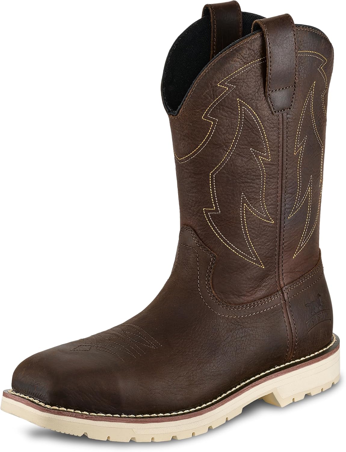 Irish Setter, Kittson, Men's, 11", Steel Safety Toe, Work Boot, Brown, 13 EE (Wide)